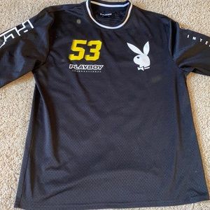 Playboy International mesh long sleeve
